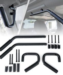 Kit de 4 agarraderas delanteras y traseras de aluminio