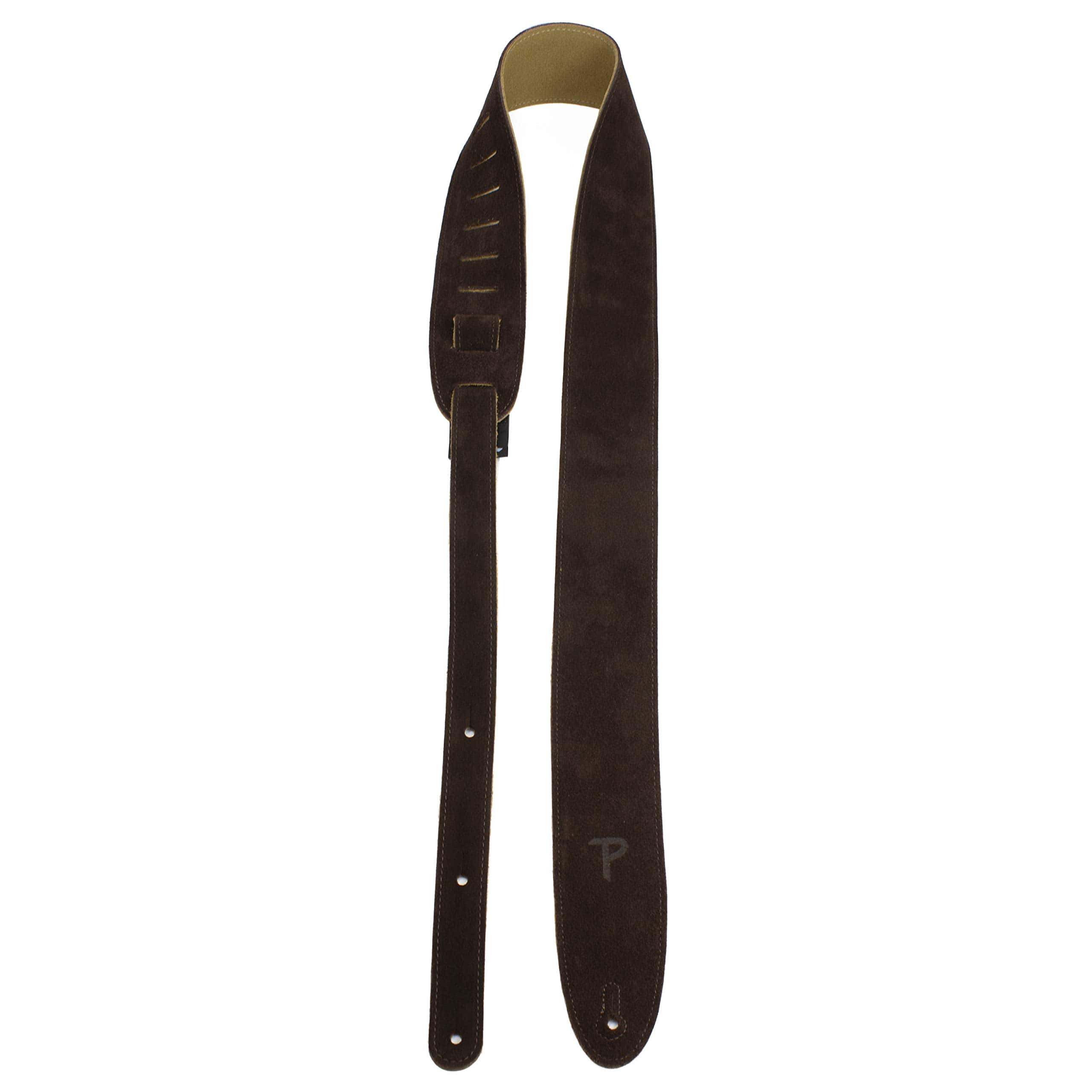 Correa de Guitarra de Ante Perri's Leathers, Marrón, - Imagen 7