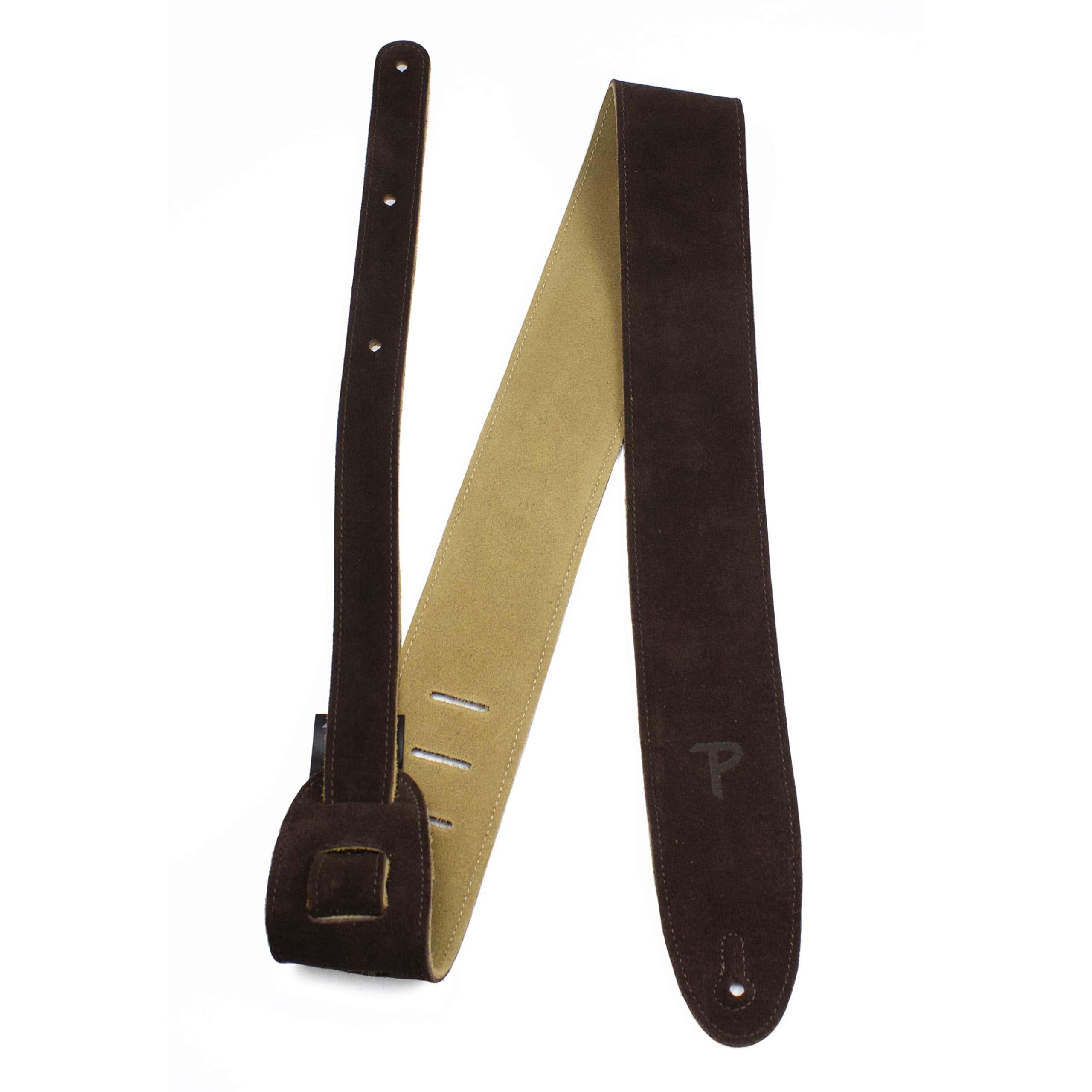 Correa de Guitarra de Ante Perri's Leathers, Marrón, - Imagen 6