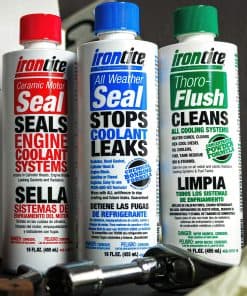 Paquete de 3 aditivos Irontite - Thoro-Flush, All Weather