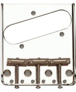 Puente de 3 selletas vintage niquelado para Telecaster