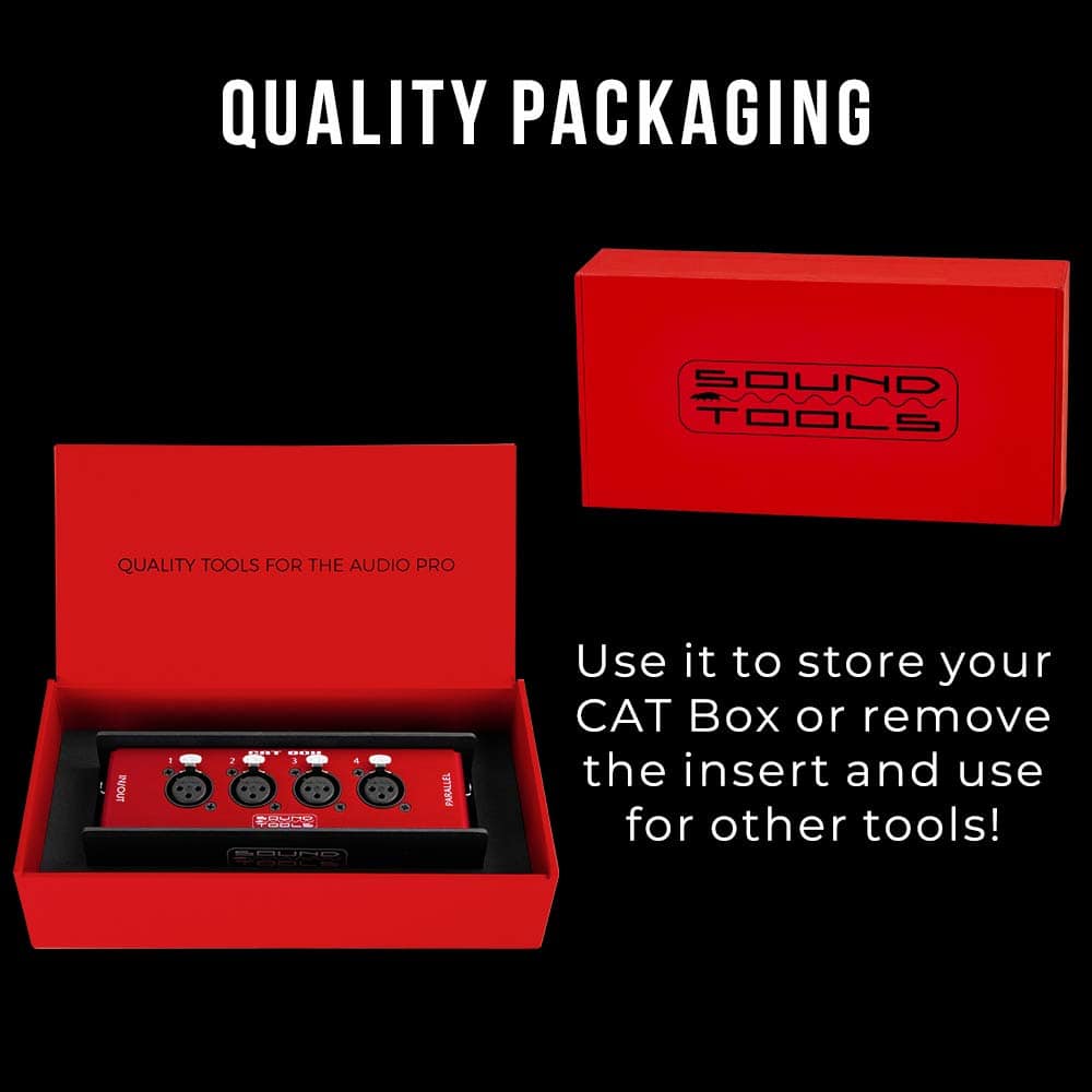 Caja CAT FX - Caja de Escenario Hembra XLR con Audio - Imagen 8