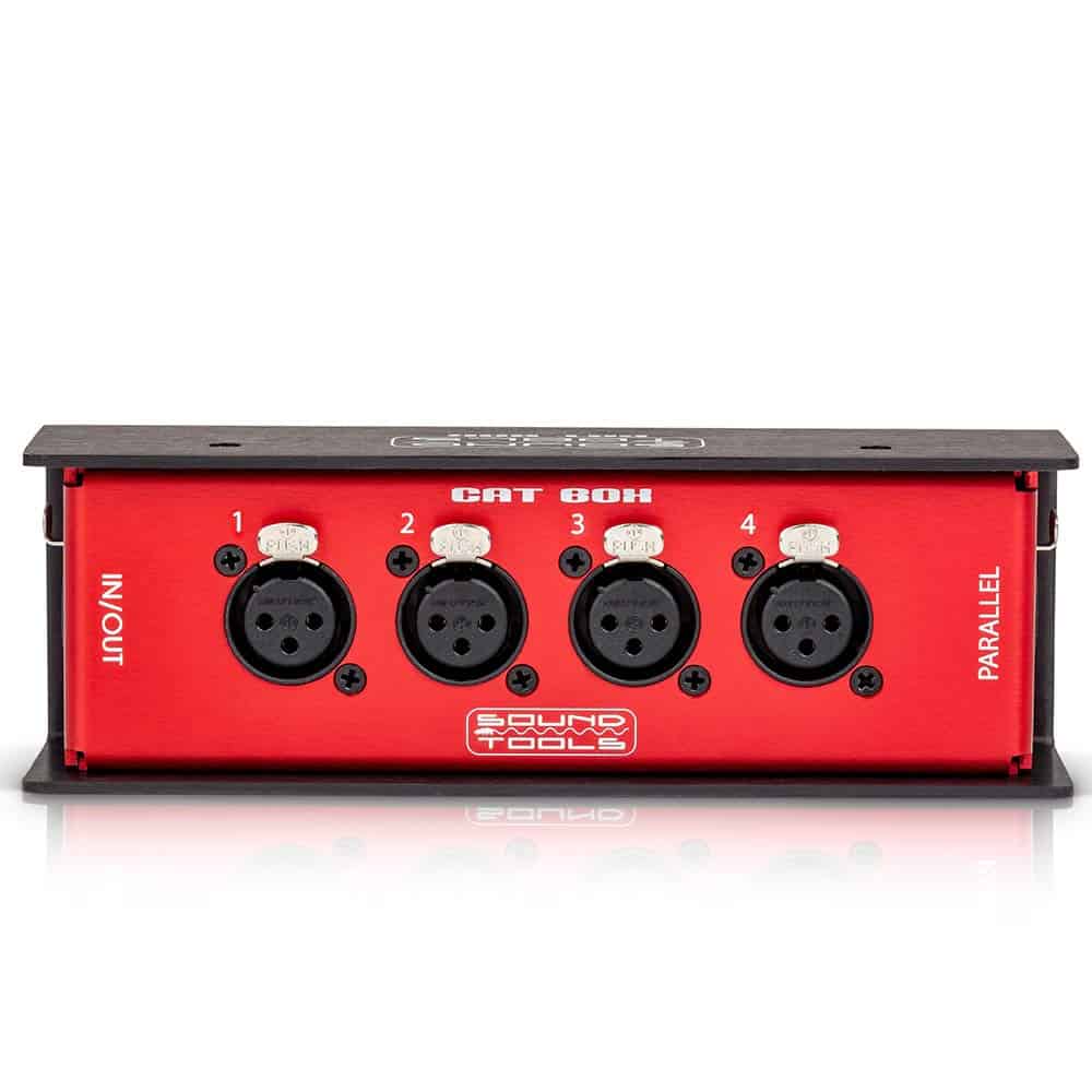 Caja CAT FX - Caja de Escenario Hembra XLR con Audio