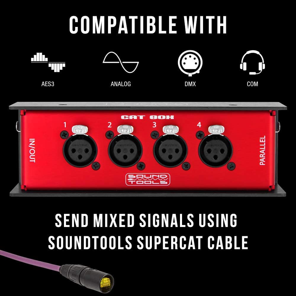 Caja CAT FX - Caja de Escenario Hembra XLR con Audio - Imagen 4