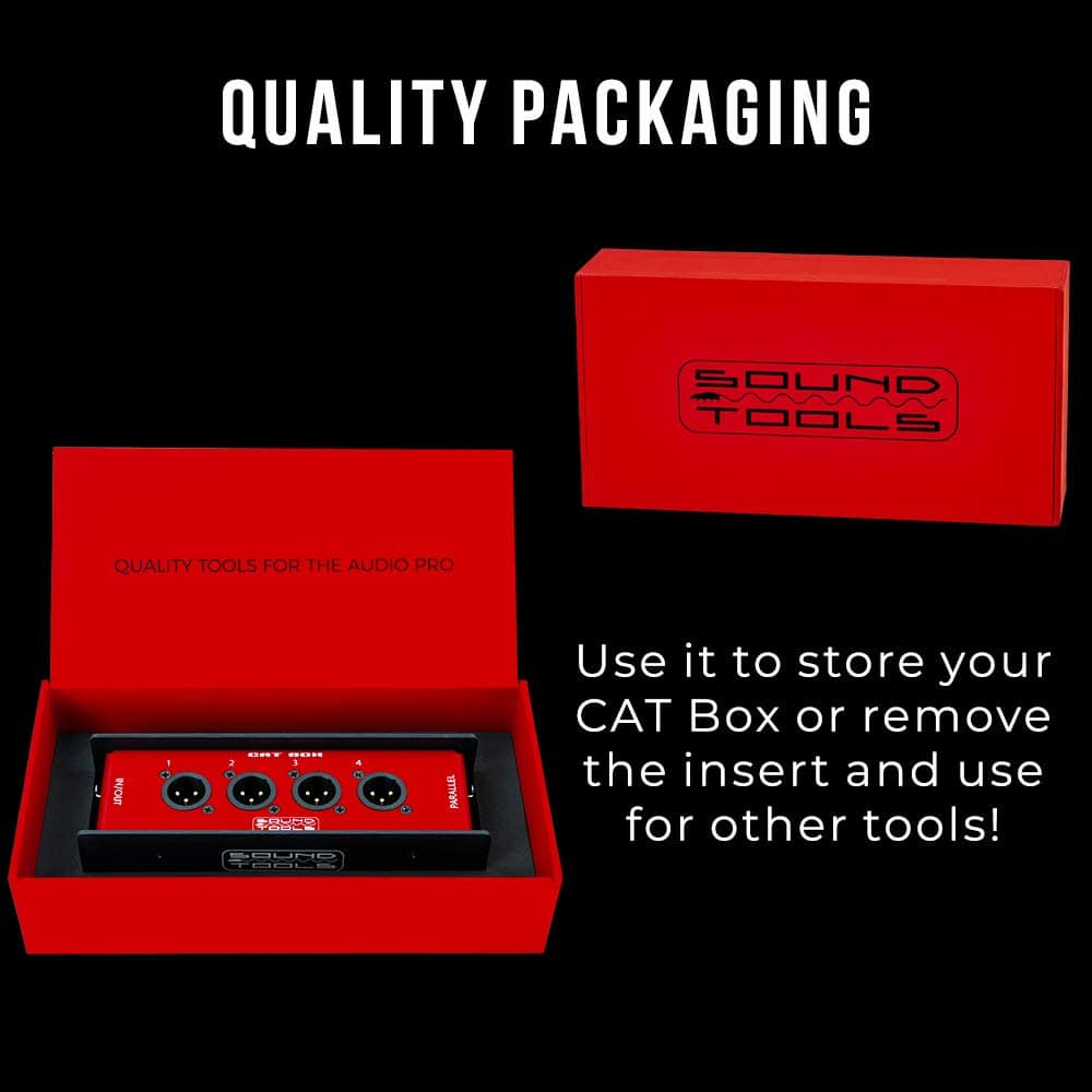 CAT Box MX - Caja de Escenario XLR Masculino con Audio - Imagen 8