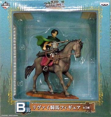 Figura ecuestre Banpresto 6.5" Attack on Titan: Levi - Imagen 3