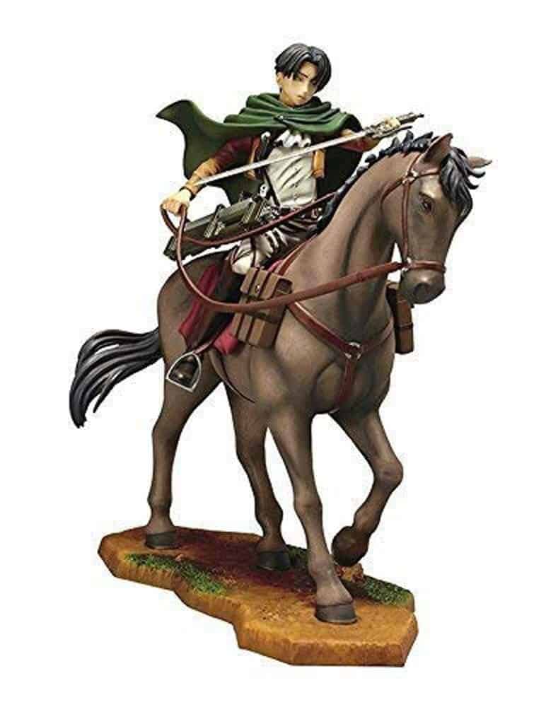Figura ecuestre Banpresto 6.5" Attack on Titan: Levi