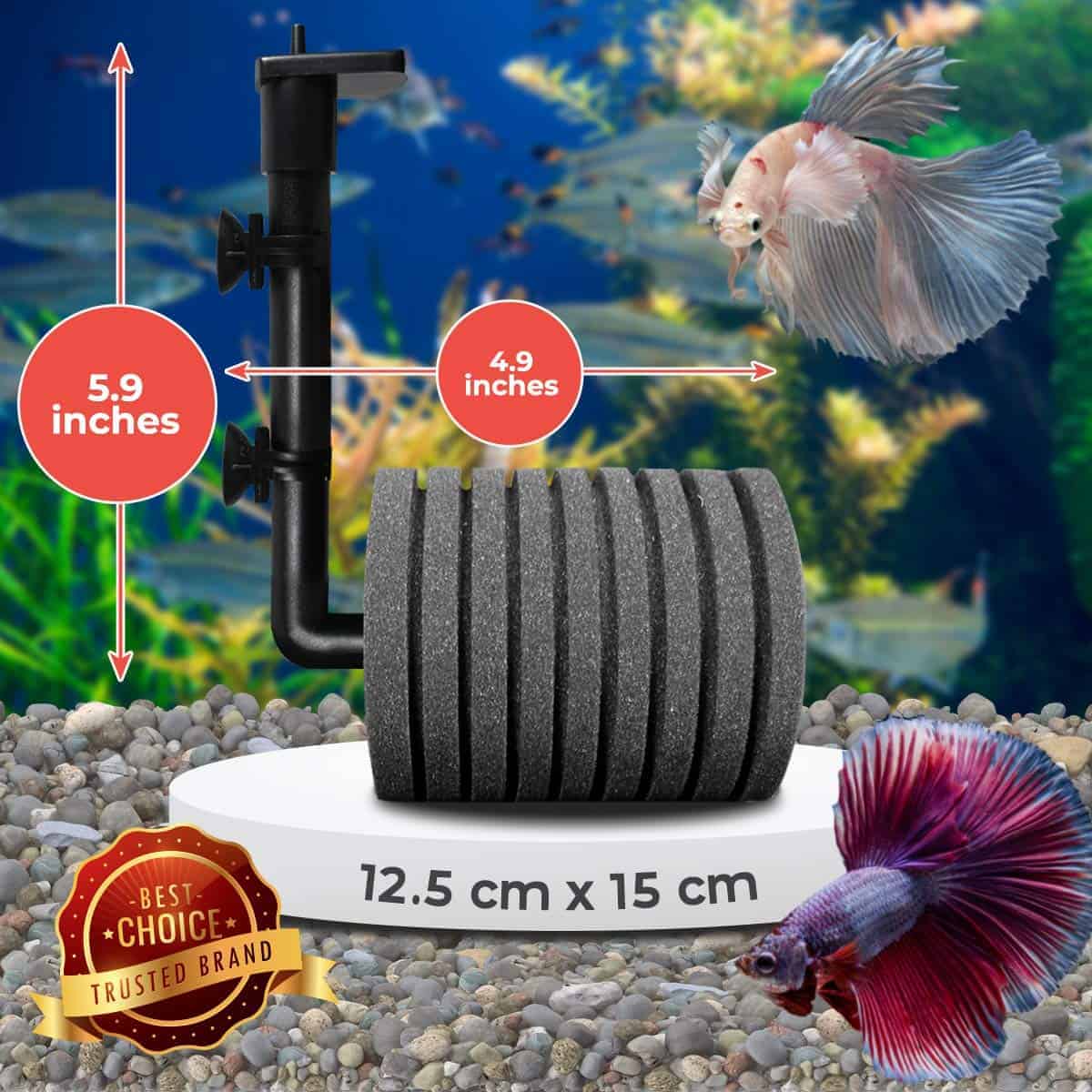 Filtro de Esponja de Acuario CORISRX BEST OF YOUR LIFESTYLE - Imagen 5