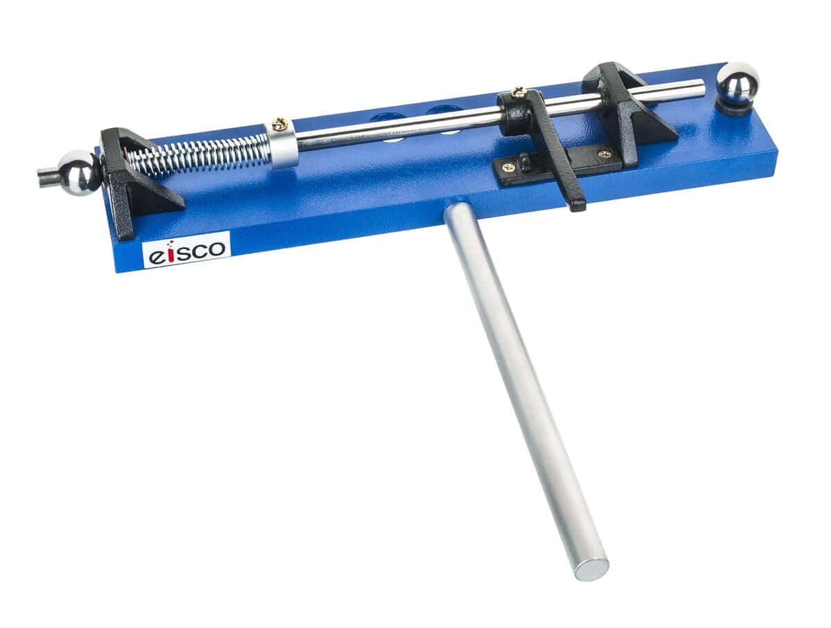 Aparato de la Segunda Ley del Movimiento de Newton de Eisco