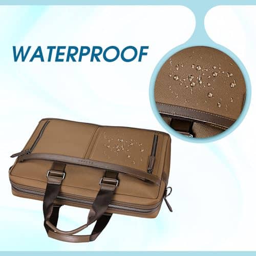 Banuce Bolso Impermeable de Nylon para Hombre Maletín de 14 - Imagen 5