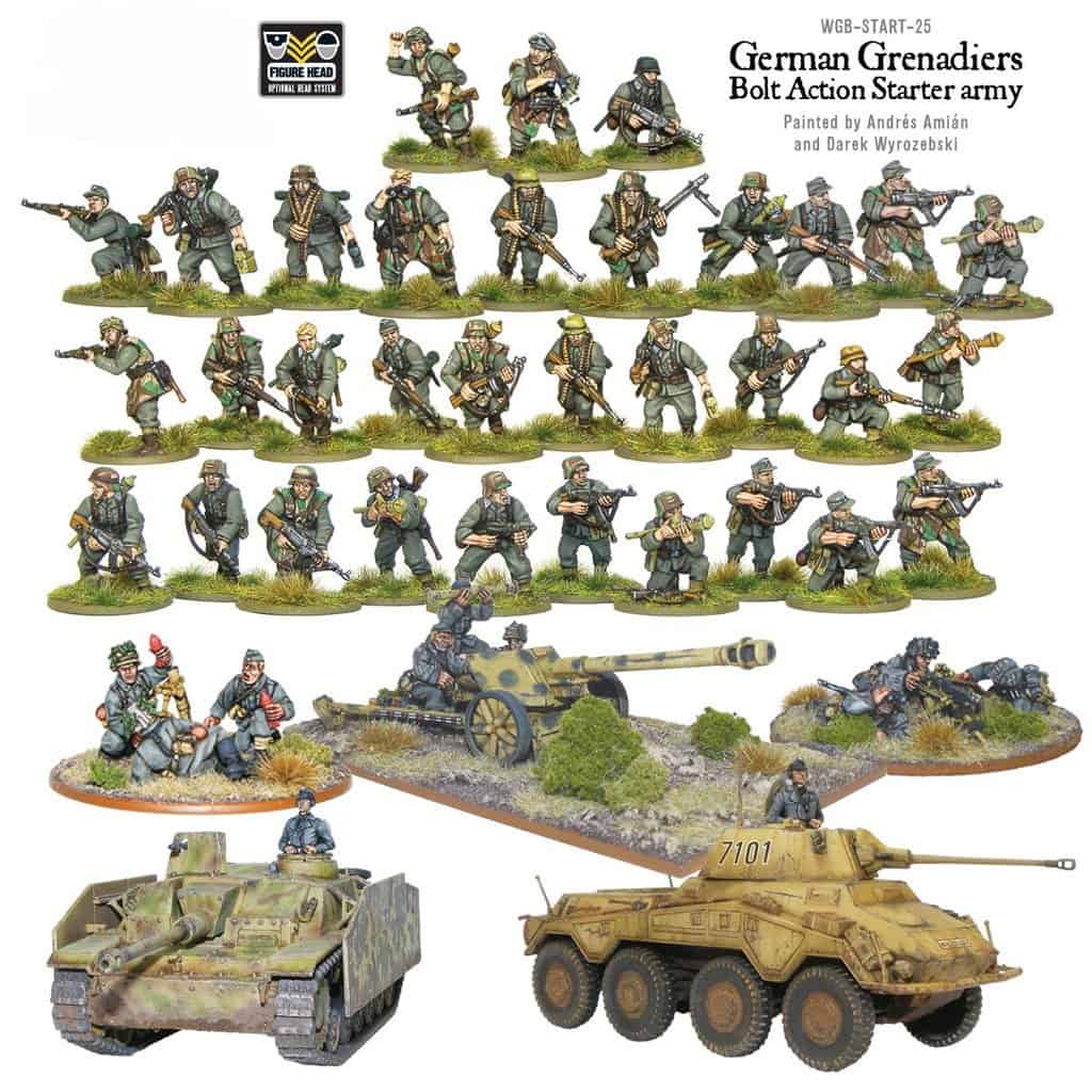 Ejército Inicial de Granaderos Alemanes de Warlord Games - Imagen 3