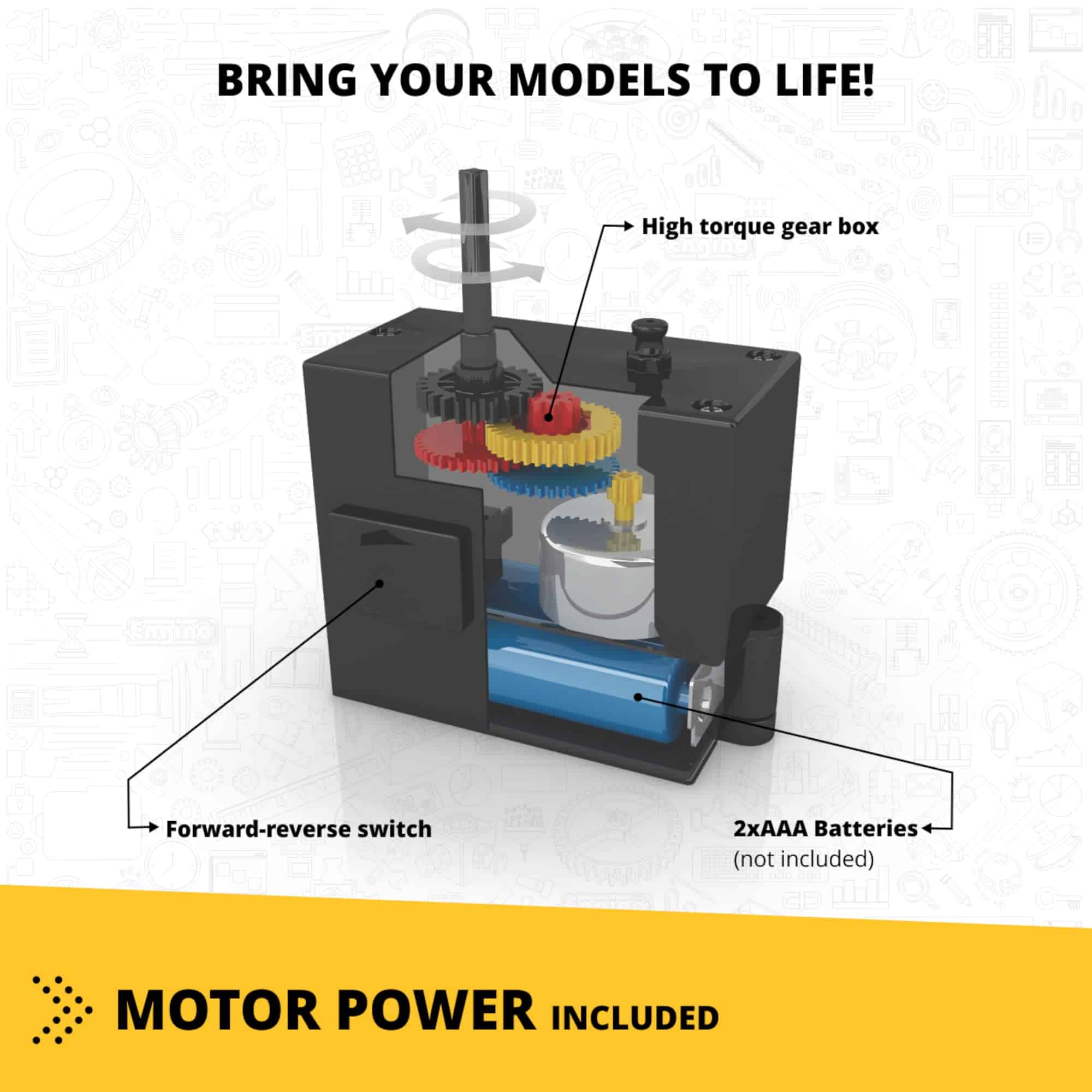 Engino- Juguetes Inventor STEM, 120 Modelos Motorizados, - Imagen 4