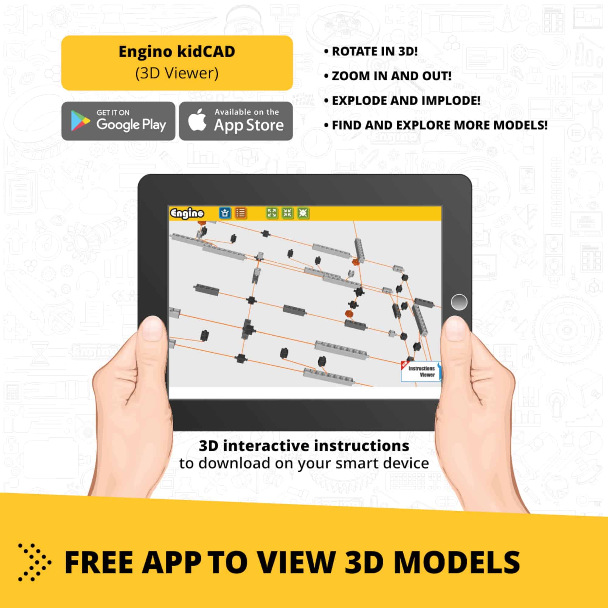 Engino- Juguetes Inventor STEM, 120 Modelos Motorizados, - Imagen 6