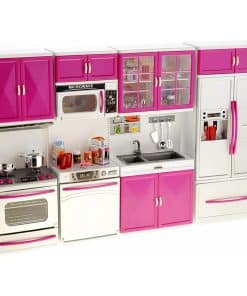 Set de Cocina de Muñecas PowerTRC, Mini Cocina Moderna de