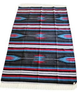 Manta tejida mexicana del suroeste con gran diamante