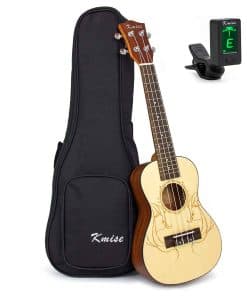 Ukelele de Concierto, Kmise Ukelele Sólido de Abeto 23