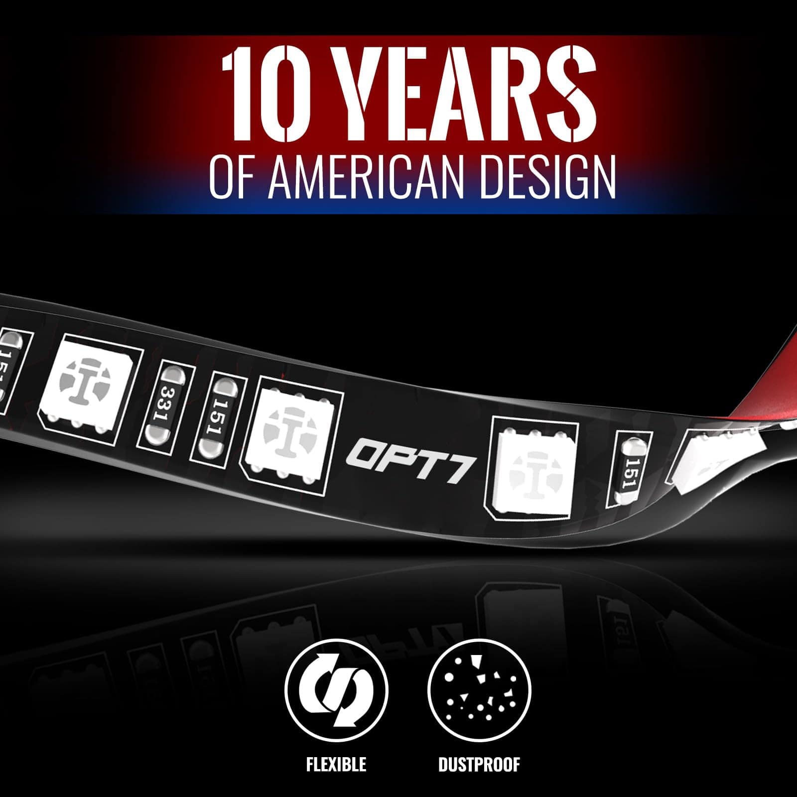 Kit de Tiras de Iluminación LED OPT7 AURA para Carritos de - Imagen 7