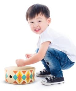 PlanToys Rhythm Box - Tambores para Niños Hechos de Manera