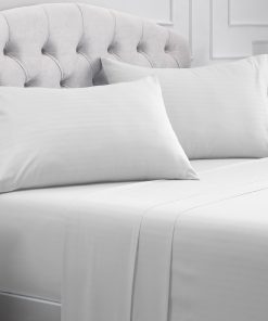 Juego de sábanas California King Mellanni -Blanco