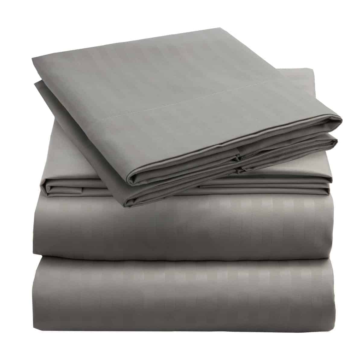 Juego de sábanas King Mellanni - Colección emblemática de 4