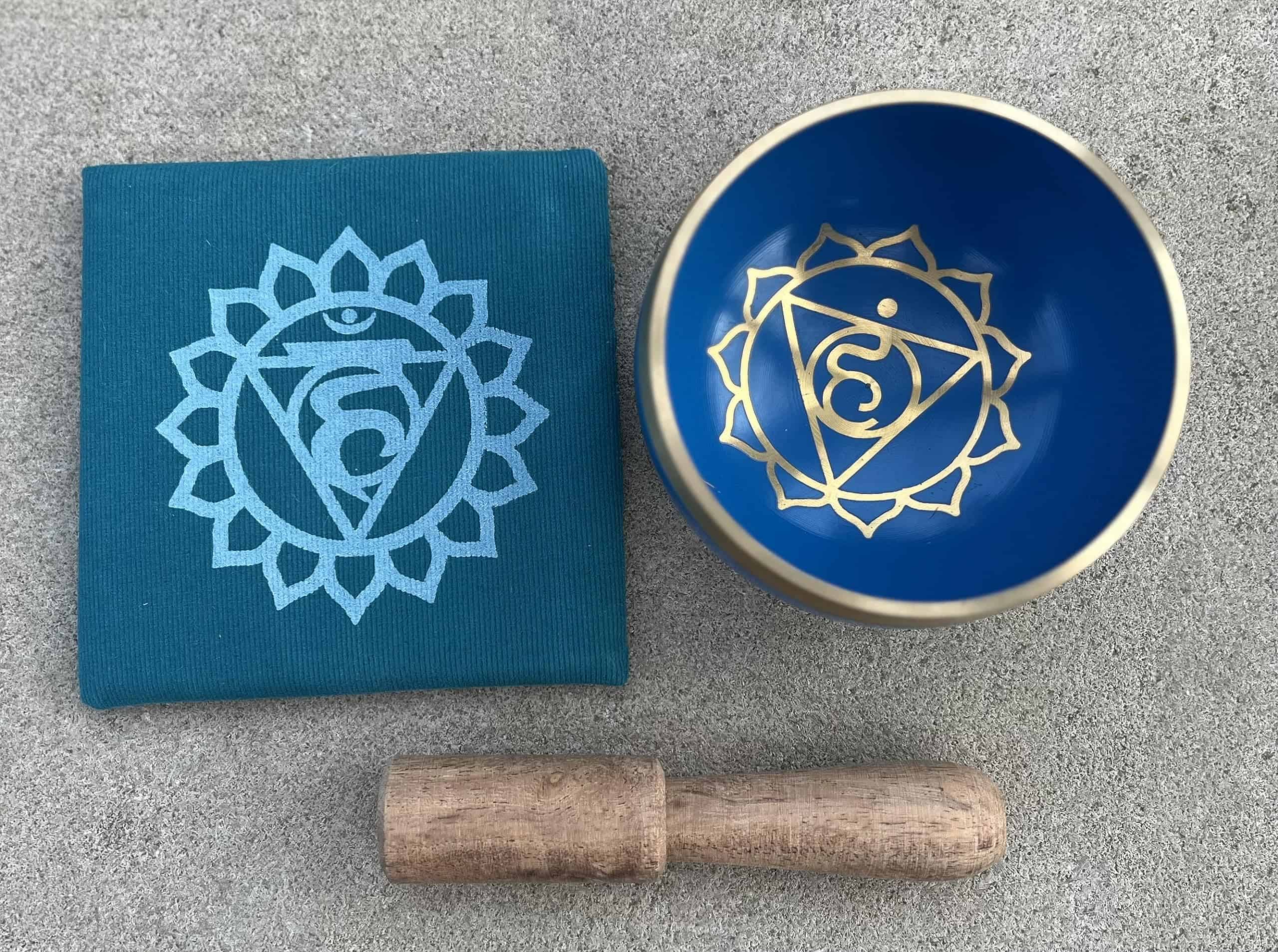 Set de cuenco cantor de tamaño de palma de primera calidad - Imagen 7