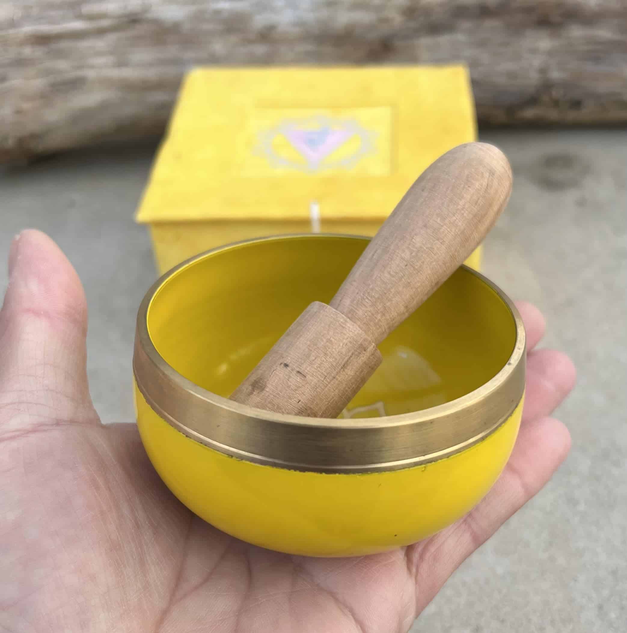 Juego de regalo DharmaObjects Tibetan Solar Plexus Chakra - Imagen 4