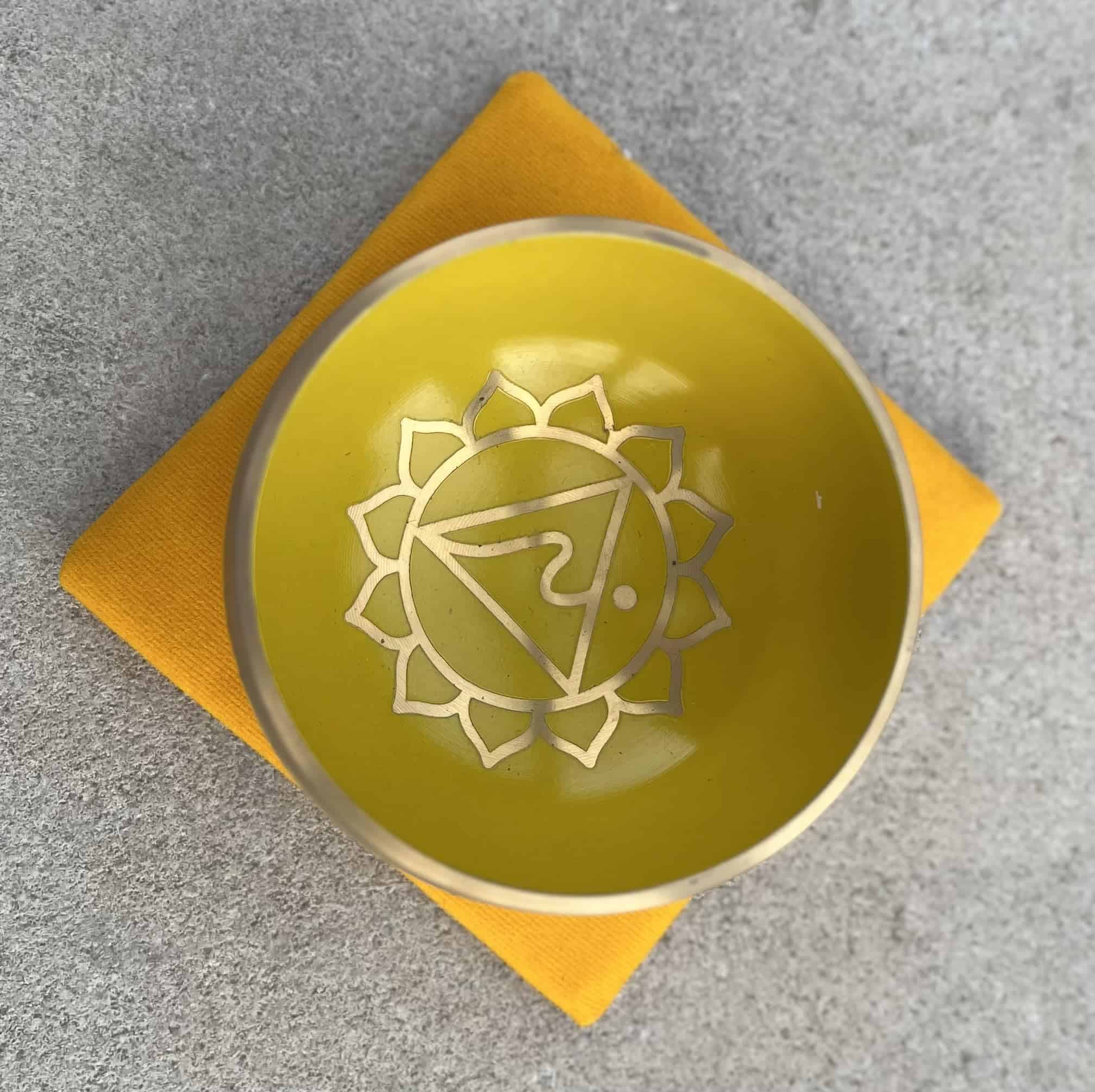 Juego de regalo DharmaObjects Tibetan Solar Plexus Chakra - Imagen 5