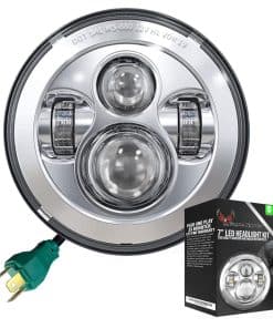 Faros LED Eagle Lights 8700C de 7" para Harley Davidson e