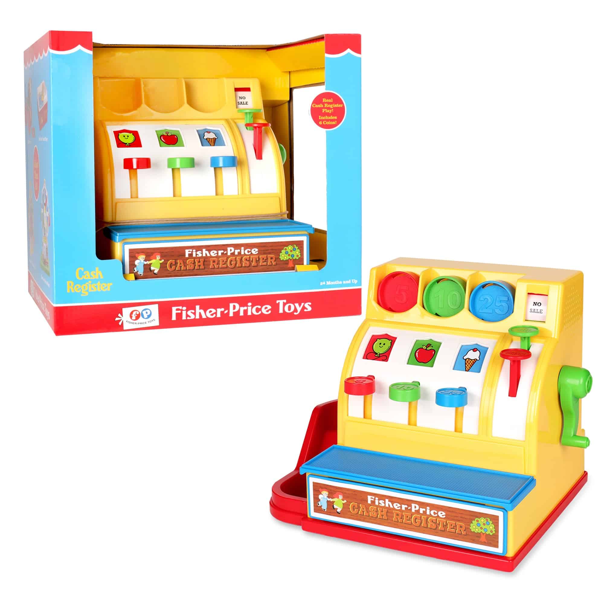 Fisher-Price Classics - Caja registradora retro - Gran