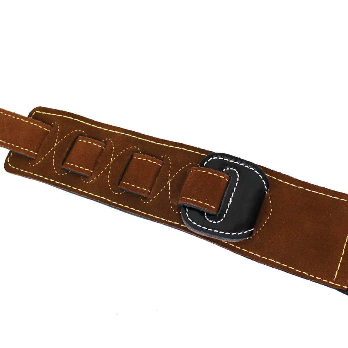 Correa de Guitarra Doble Acolchada de Cuero de Grano - Imagen 8