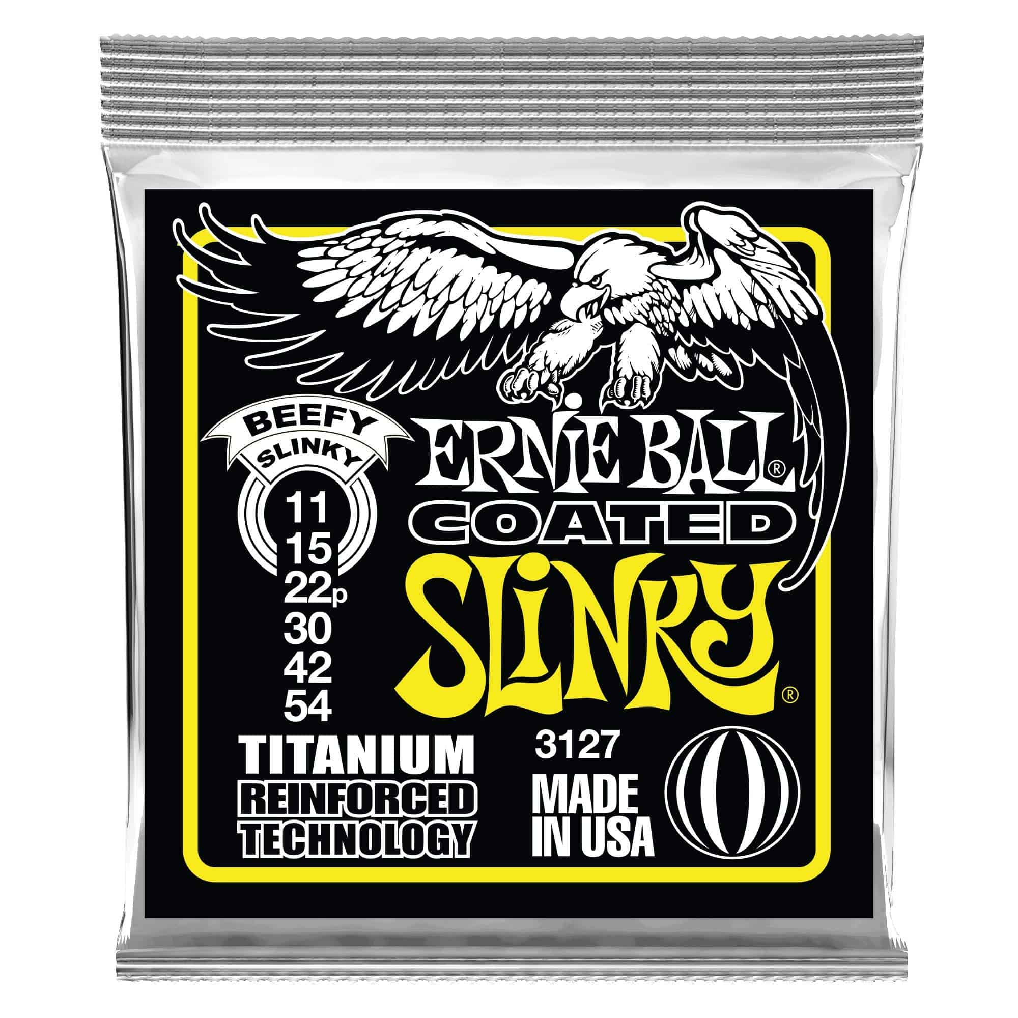 Ernie Ball Coated Beefy Slinky Cuerdas de Guitarra - Imagen 3