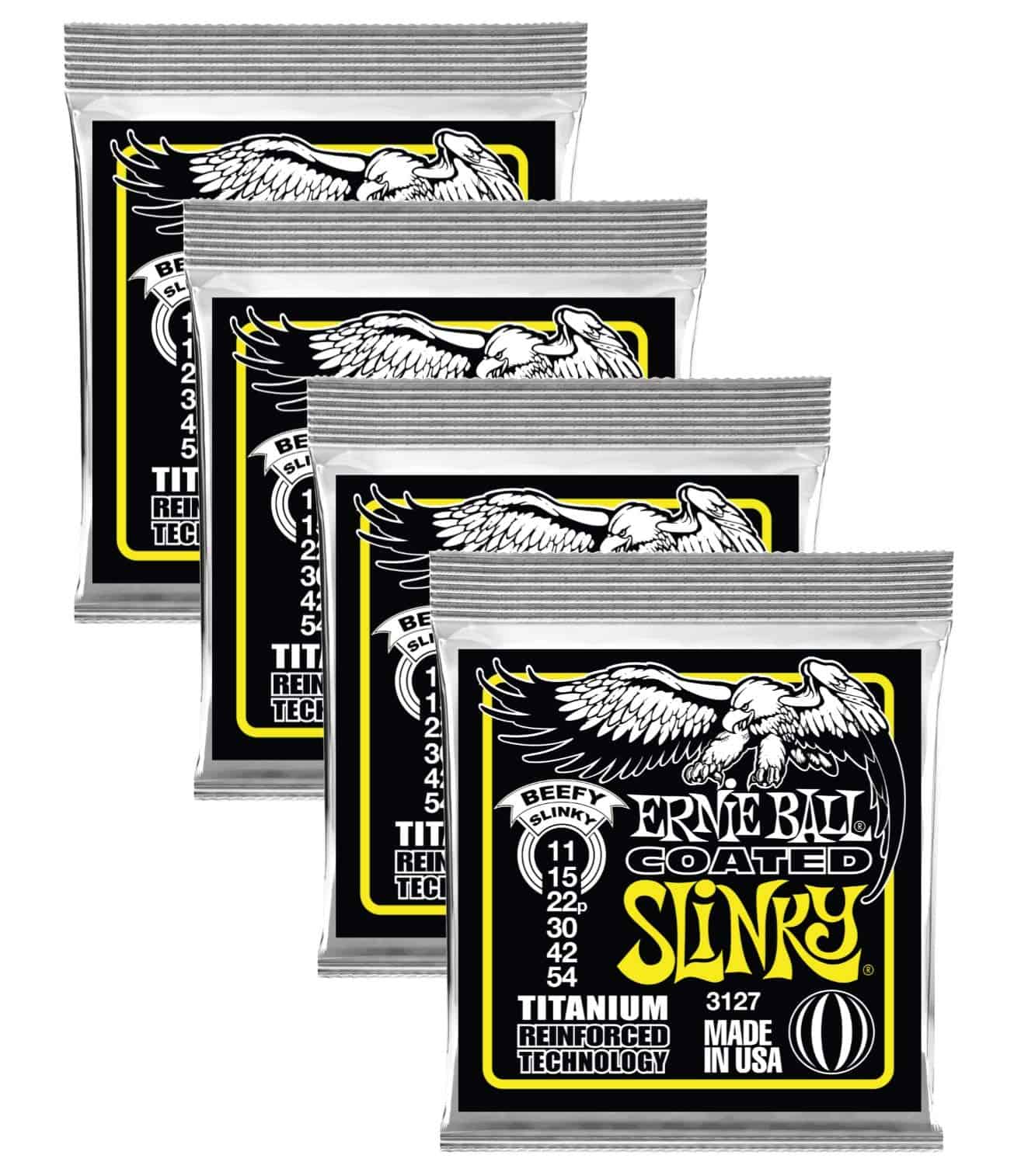 Ernie Ball Coated Beefy Slinky Cuerdas de Guitarra