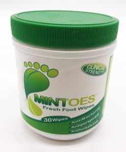 Toallitas desodorizantes Klima Mintoes para pies y axilas |