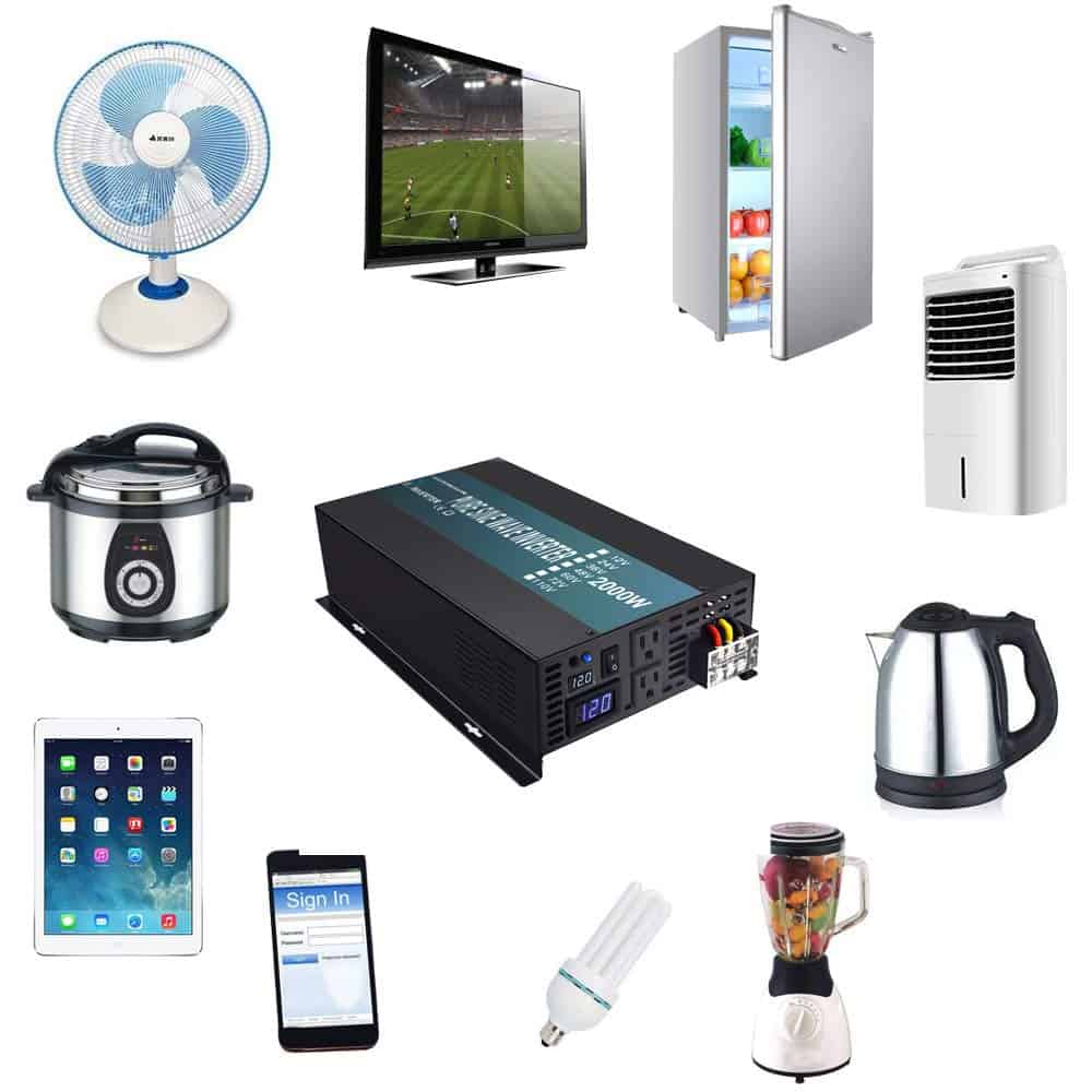 Inversor de corriente solar de onda sinusoidal pura WZRELB - Imagen 7