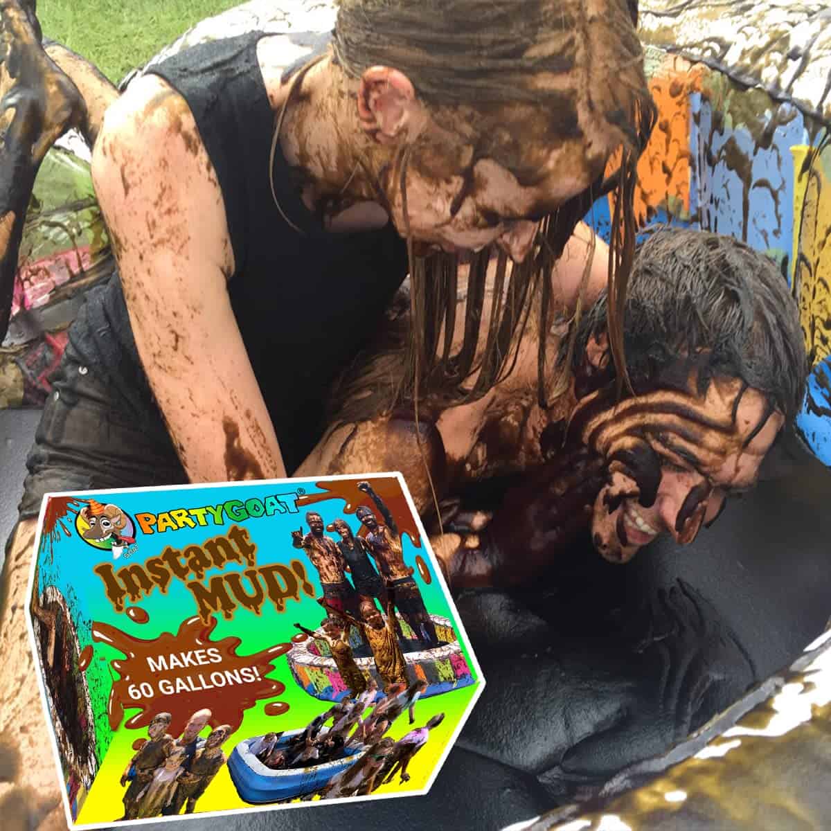 INSTANT MUD para luchas de lodo, payasos de lodo, globos y - Imagen 10