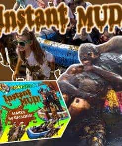 INSTANT MUD para luchas de lodo, payasos de lodo, globos y