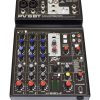Mezcladora Compacta Peavey PV 6 BT de 6 Canales con