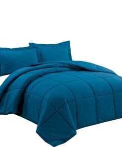 Juego de Edredón de Microfibra Cepillada Ligero para Todas