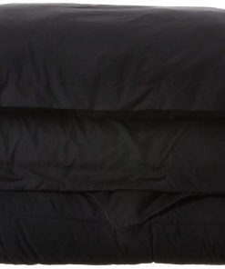 Juego de Edredón Alternativo de 3 Piezas -Negro