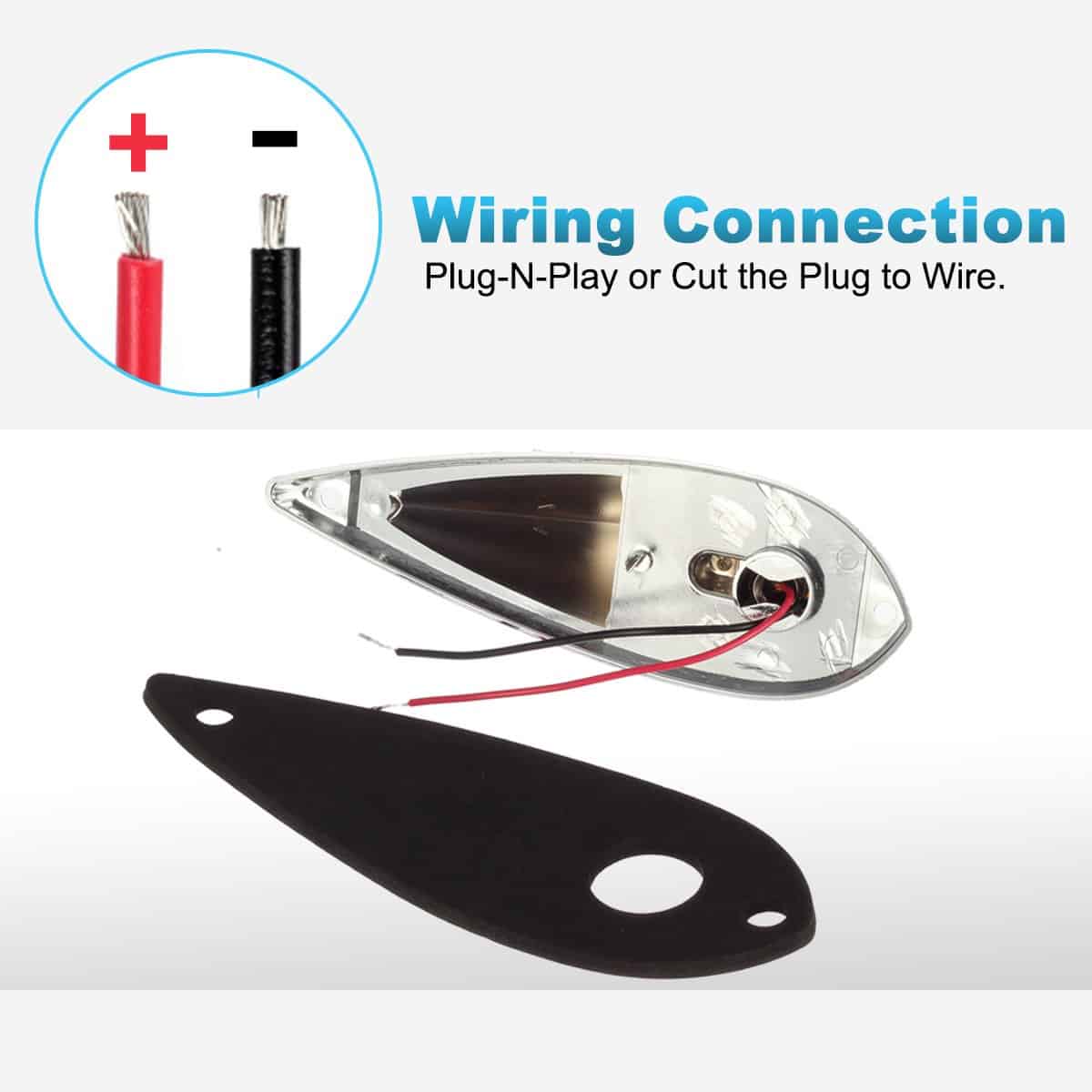 Partsam 5X Kit de Luces Superiores de Techo de Marcador de - Imagen 5