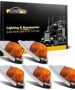 Partsam 5X Kit de Luces Superiores de Techo de Marcador de