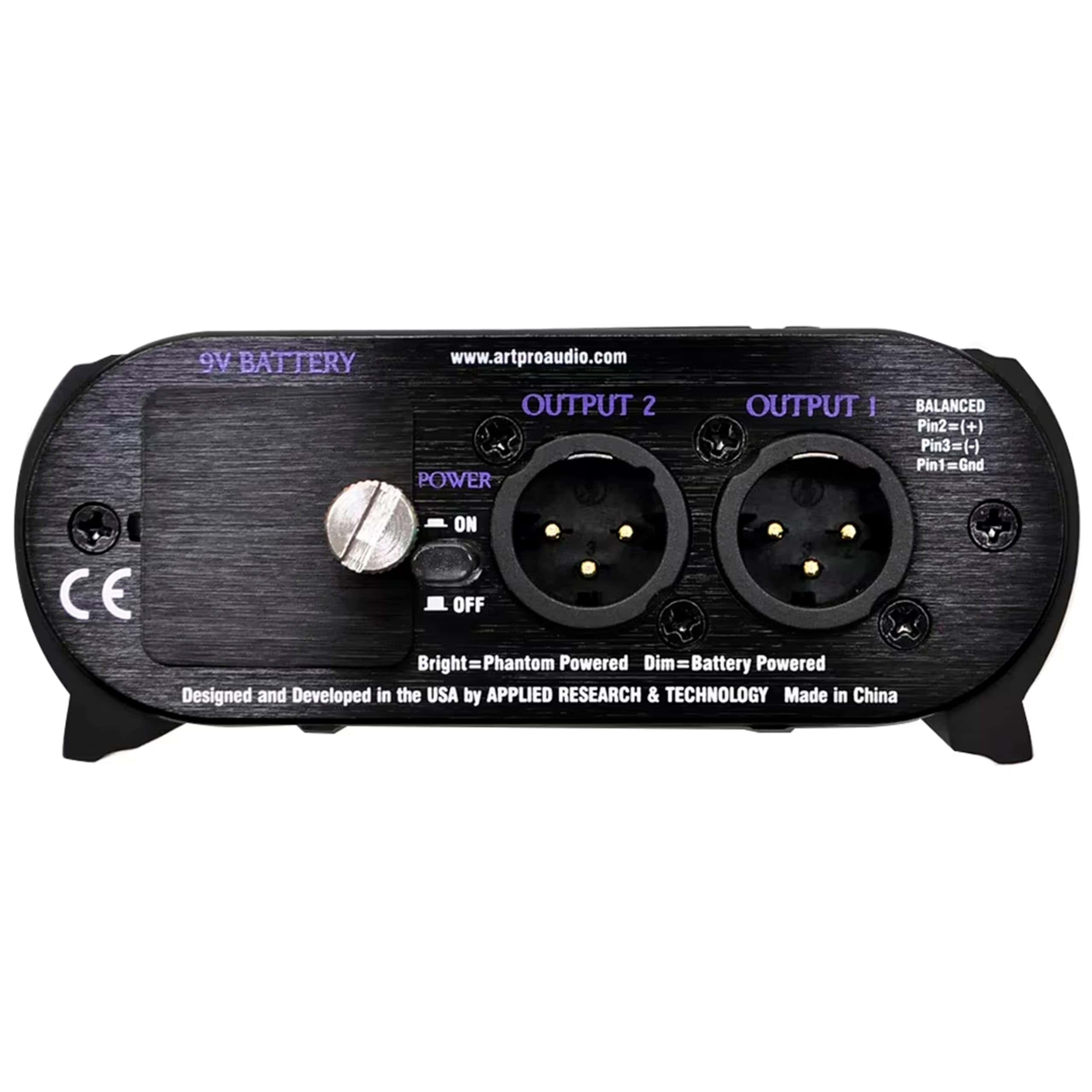 ART DualXDirect Dual Professional Active Direct Box - Imagen 5