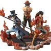 Figura Banpresto One Piece DXF, Brotherhood II Set de 3