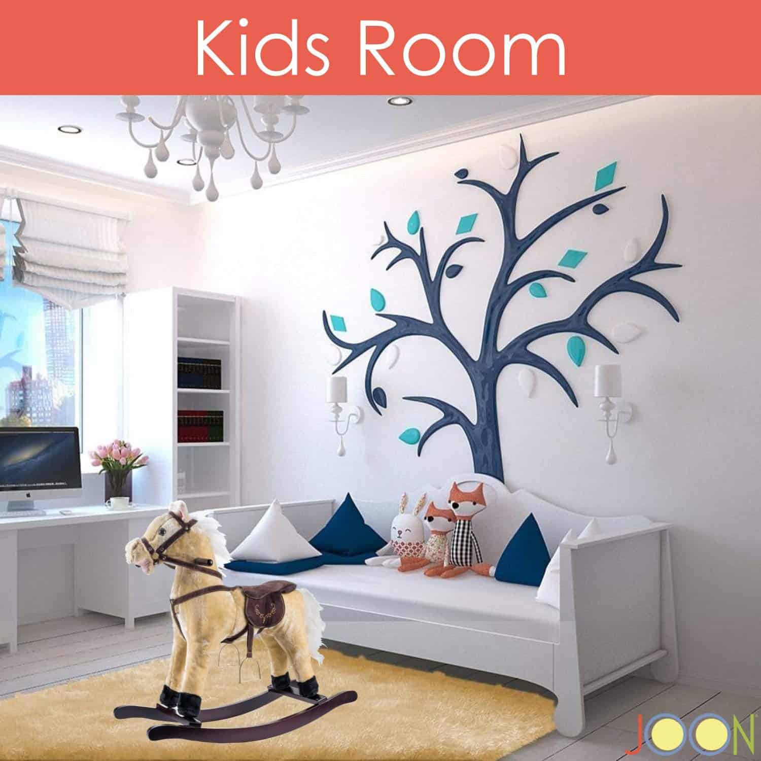 Caballo Mecedora Pony JOON, Beige - Imagen 6