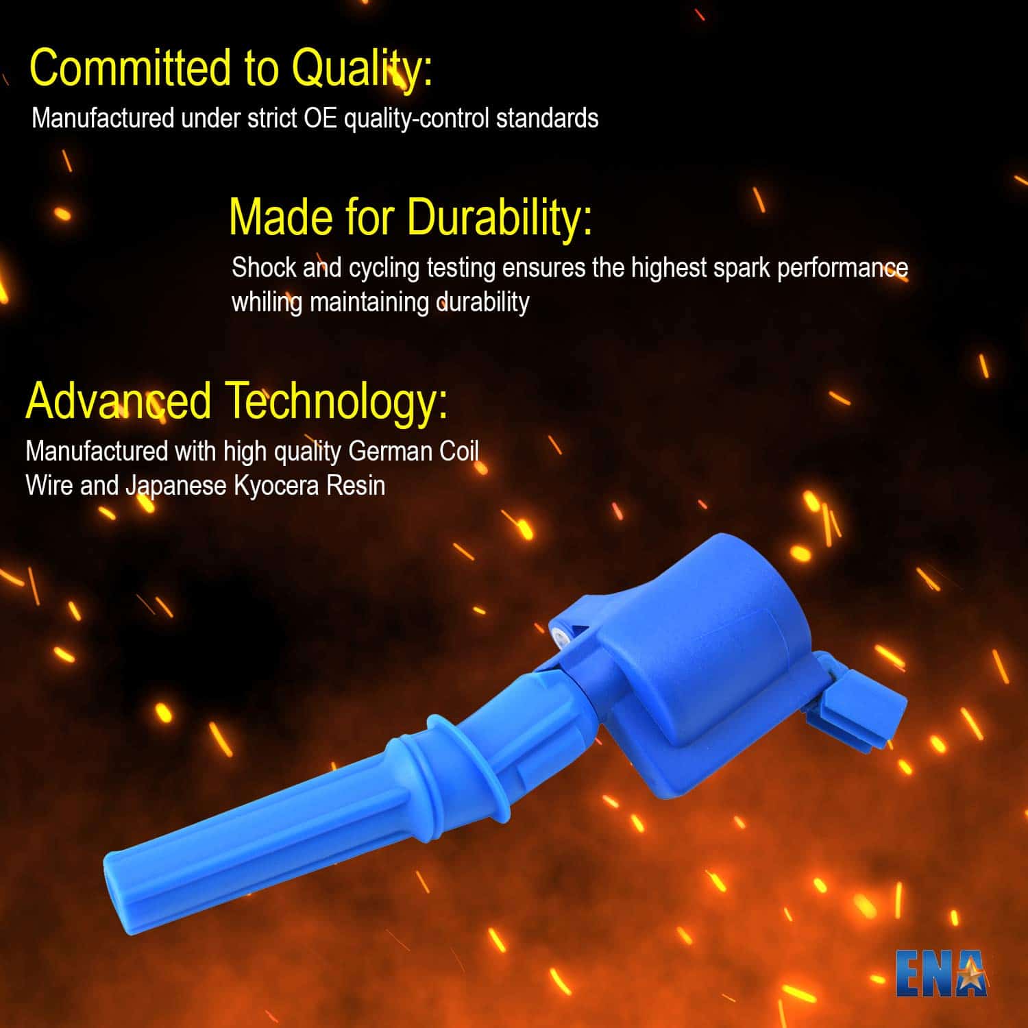 ENA Juego de 8 Bobinas de Encendido Compatible con Ford - Imagen 10