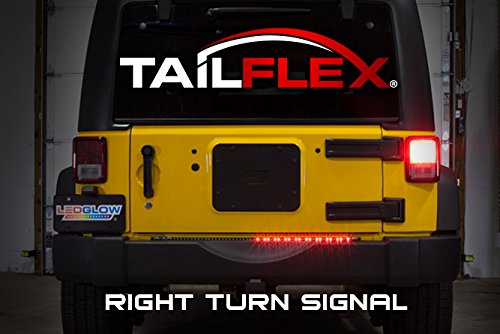 Barra de luz LEDGlow 36" Roja para la cola del portón - Imagen 6