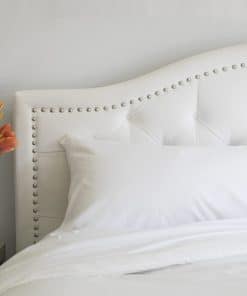 Juego de sábanas blancas PeachSkinSheets clásicas - Nivel