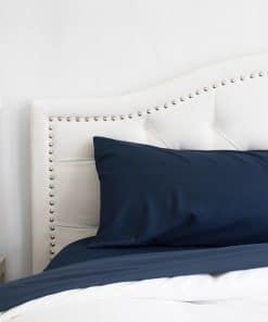 Juego de sábanas PeachSkinSheets en color Azul Marino -