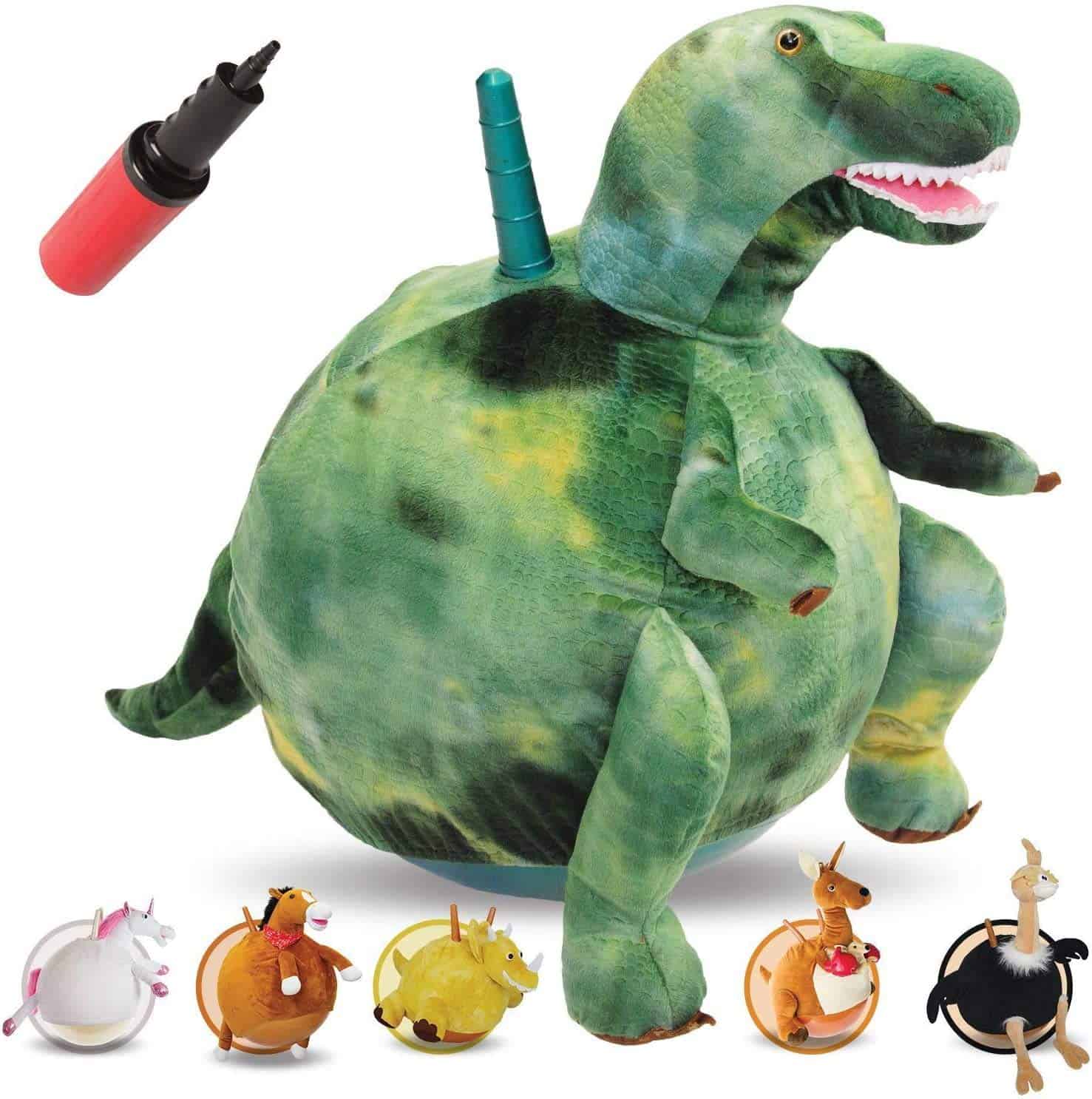 WALIKI PBl-Dino T-REX Hopper Ball | Green Hippity Hop |