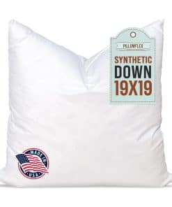 Inserto de Almohada Sintética de Plumón -Blanco